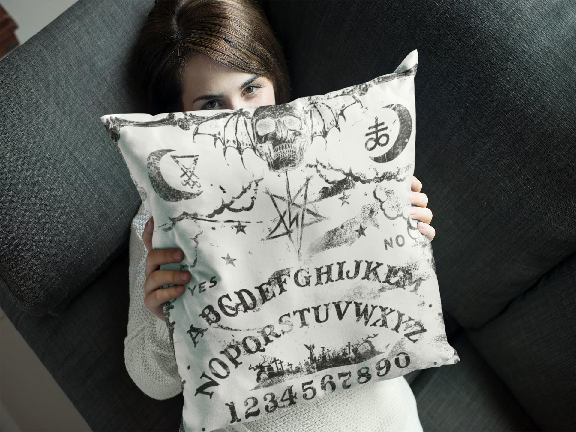 Ouija Board PNG - High-Resolution Transparent 300 DPI Gothic Print